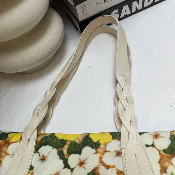 Dooney & Bourke Floral Tote with Yellow and Green Design - Picture 12 of 12